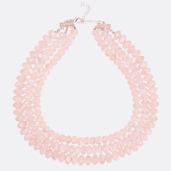 Jewelry - Blush Pink Short Layered Necklace